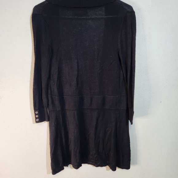 Joan Vass/ Black Cardigan - Picture 6 of 6